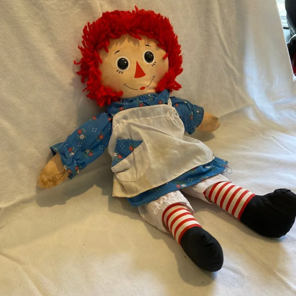 Vintage‎ Raggedy Ann Doll 20